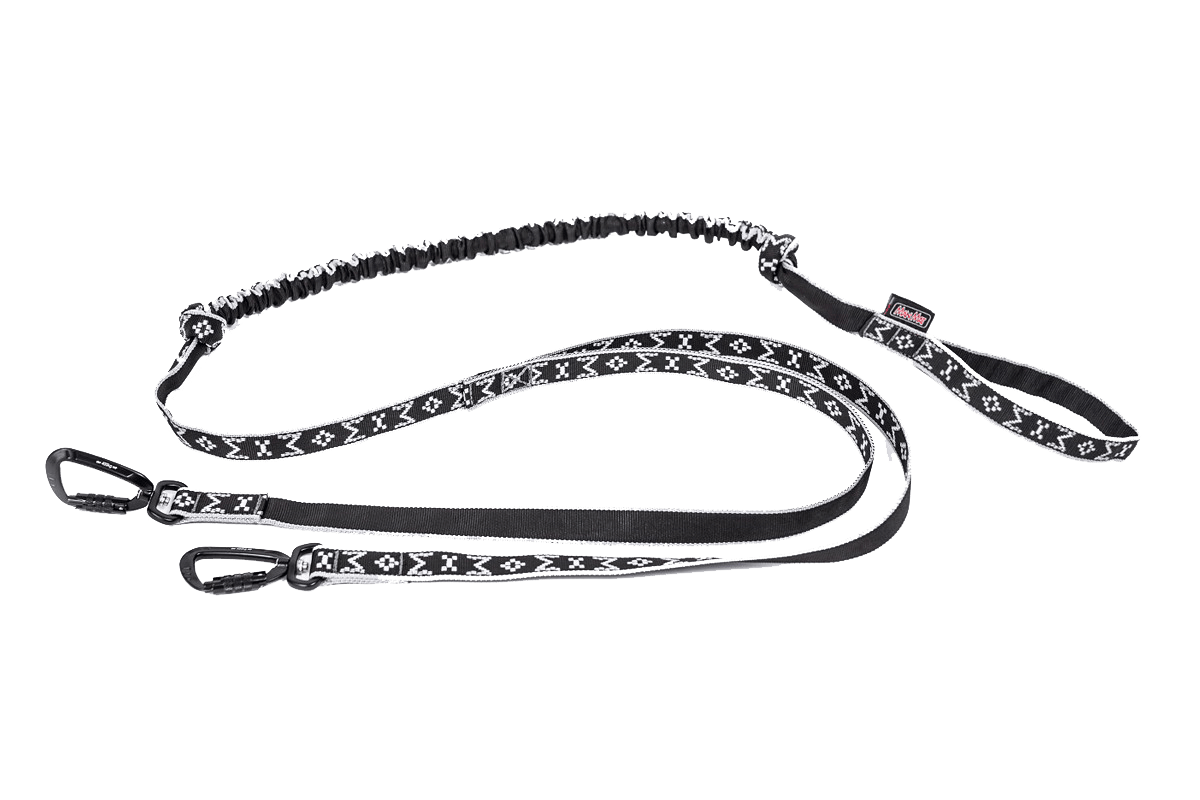 Manmat – Bungee double 2.5m – mousqueton en aluminium