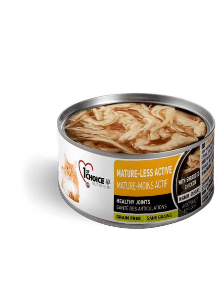 1st Choice – Conserve chat - Mature- Moins actif - 85g