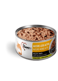 1st Choice – Conserve chat - Pâté Mature- Moins actif - 156g