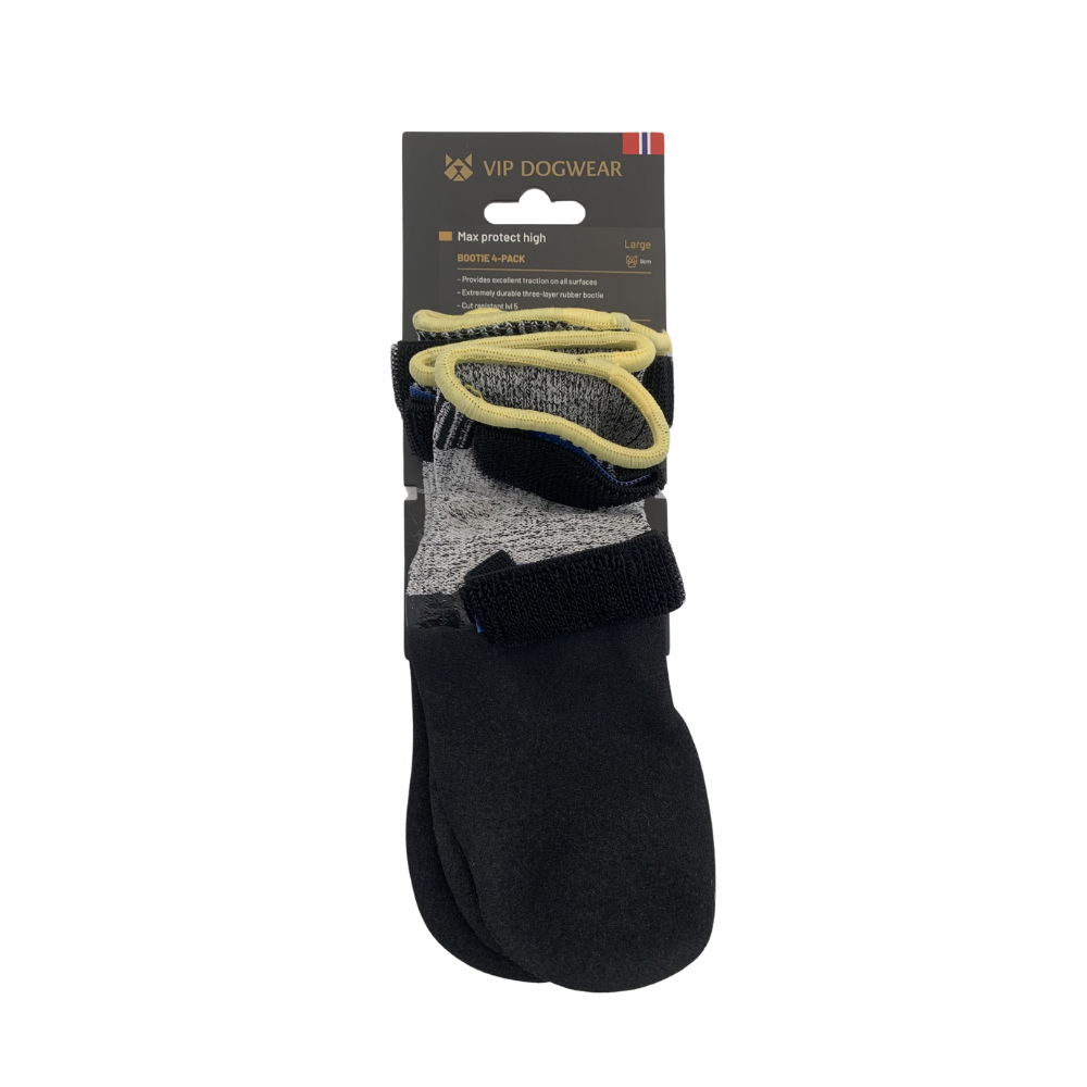 V.I.P Dogwear – Chaussettes VIP MAX protect hautes - Paquet de 4