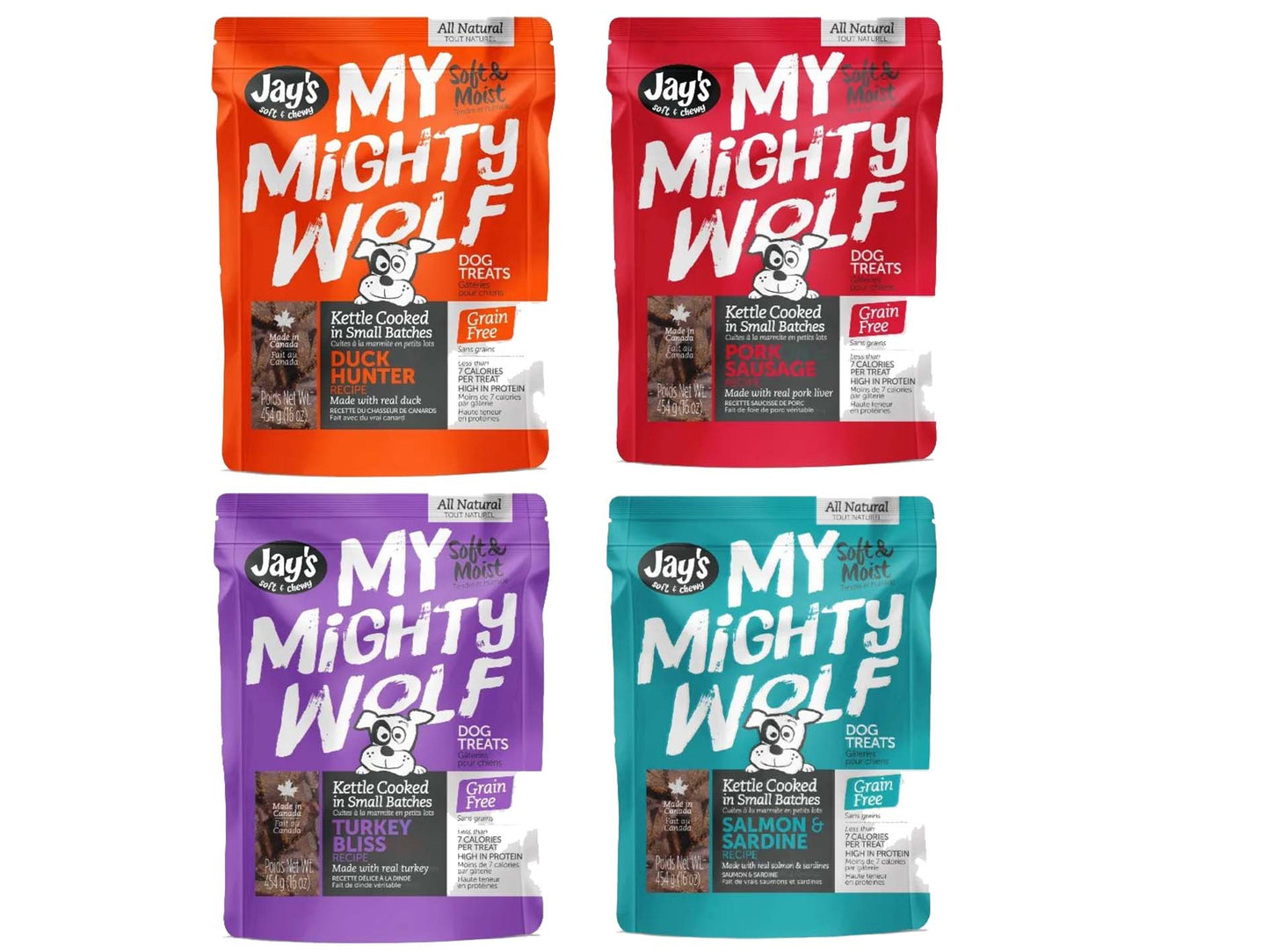 Jay's – Bouchées My Mighty Wolf – Cuites à la marmite
