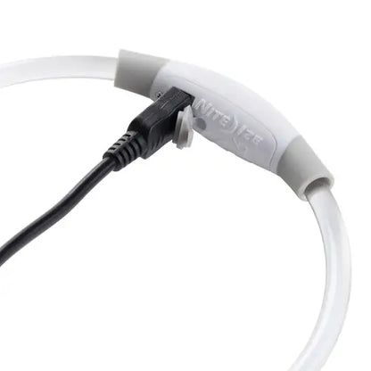 Nite Ize – NiteMeow - Collier Lumineux LED Rechargeable – Choix de 3 couleurs
