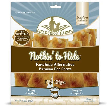 Fieldcrest Farms – Batonnêts à gruger à base de collagène – 8 par paquet