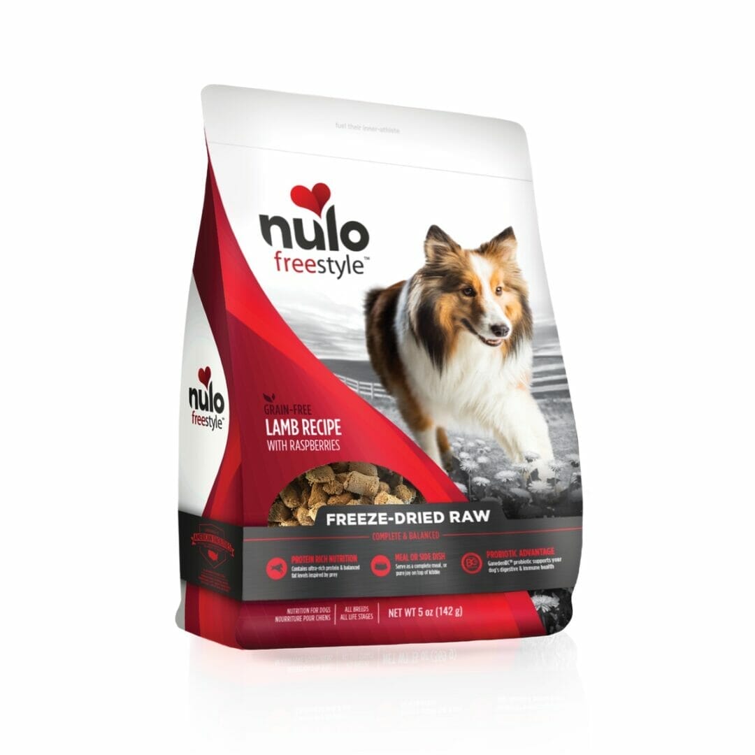Nulo – Nourriture lyophilisée  – Agneau et framboises