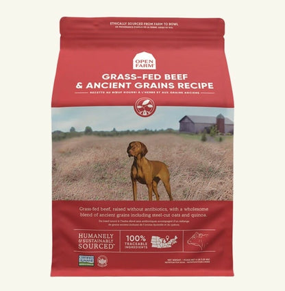 Open Farm – Recette au boeuf – Grains anciens