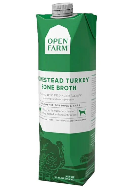 Open Farm – Bouillon d'os de Dinde