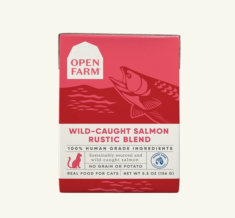 Open Farm – Ragoût rustique au saumon sauvage – 156g