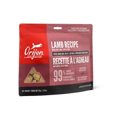 Orijen – Gâteries lyophilisées – Agneau