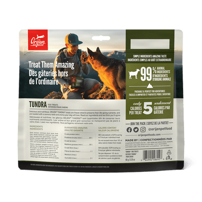 Orijen – Gâteries lyophilisées – Tundra