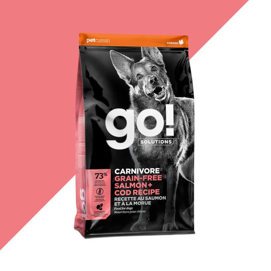 Petcurean – Go! Solutions - Carnivore – Sans Grains - Saumon + Morue