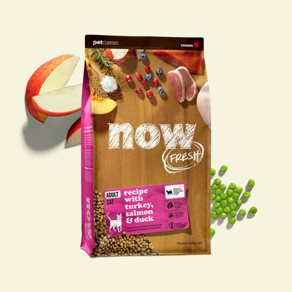 Petcurean – Now Fresh Sans Grains – Dinde/Saumon/Canard