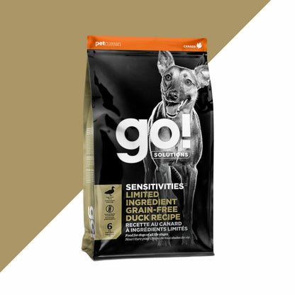 Petcurean – Go! Solutions - Ingrédients Limités – Sans Grains - Canard