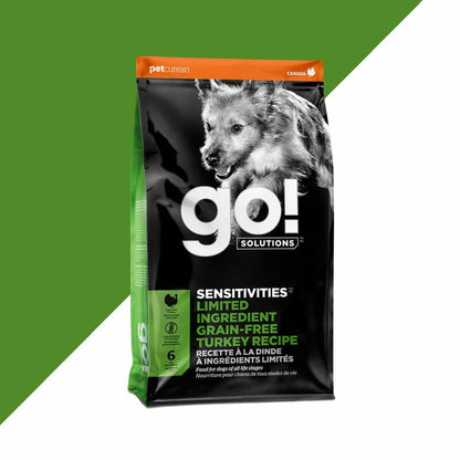 Petcurean – Go! Solutions - Ingrédients Limités – Sans Grains - Dinde