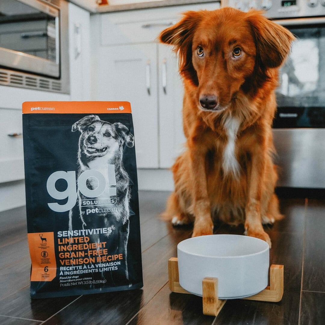 Petcurean – Go! Solutions - Ingrédients Limités – Sans Grains - Venaison
