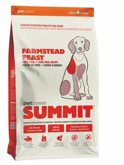 Petcurean – Summit - Farmstead Feast – Porc et Agneau