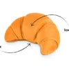 P.L.A.Y. – Collection brunch - Peluche croissant