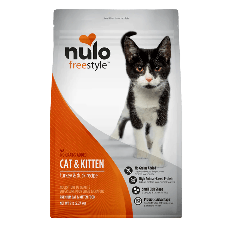 Nulo – Freestyle - Chats et chatons sans grains - Dinde et canard