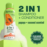 Tropiclean – Shampoing luxe 2-en-1