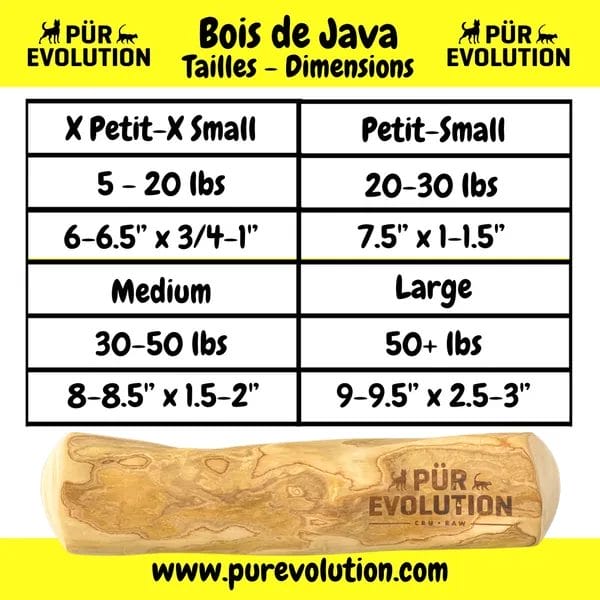 Pur Evolution – Bois de Java