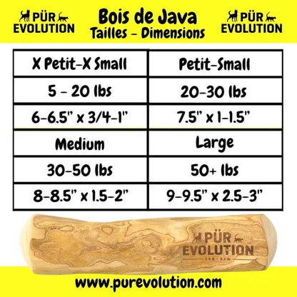 Pur Evolution – Bois de Java