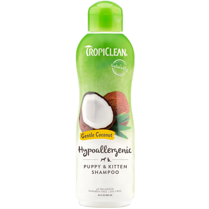 Tropiclean – Shampoing pour chiot et chaton hypoallergénique