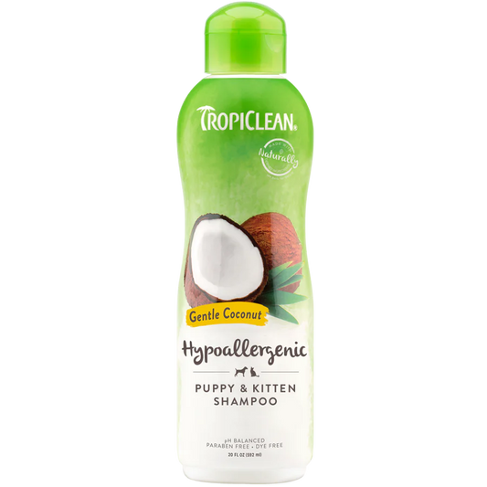 Tropiclean – Shampoing pour chiot et chaton hypoallergénique