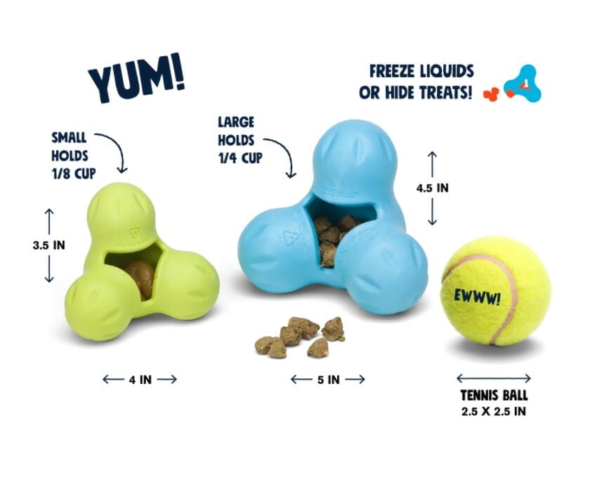 West Paw – TUX Zogoflex – Distributeur à gâteries