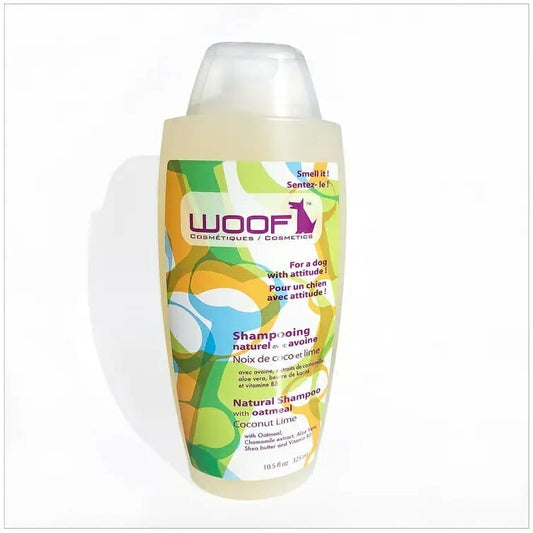 Woof – Shampooing Noix de Coco et Lime – avec extrait de camomille