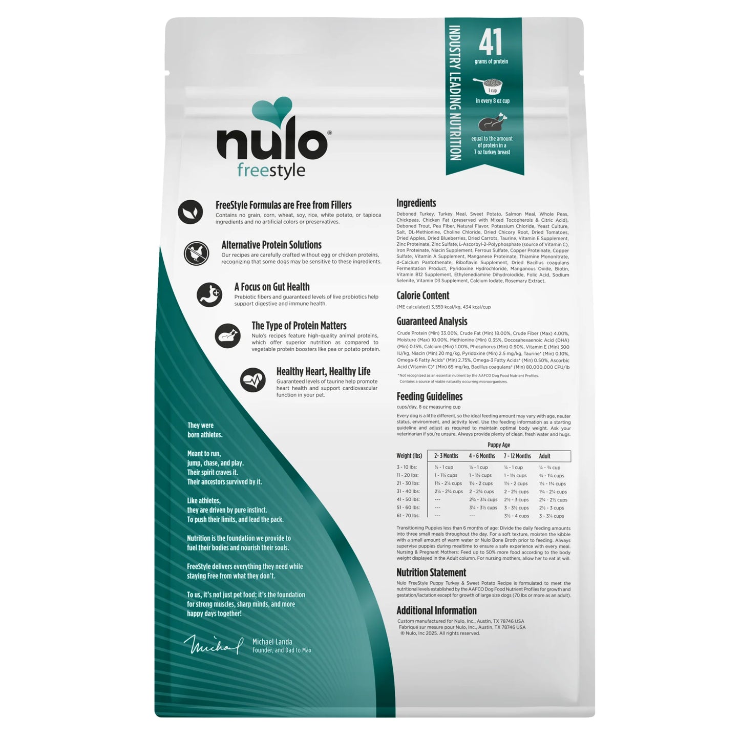 Nulo – Freestyle - Chiot - Dinde et patate douce